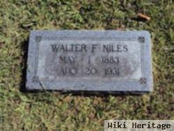 Walter F. Niles