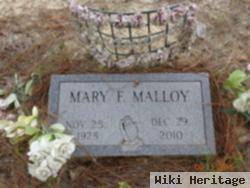 Mary F Malloy