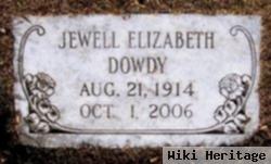 Jewel Elizabeth Hilburn Dowdy