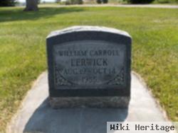 William Carroll Lerwick