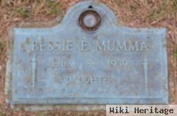 Bessie E Mumma