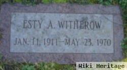 Esty A Witherow