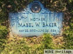 Mabel W Mattox Baker