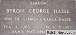 Byron George "deacon" Hasse