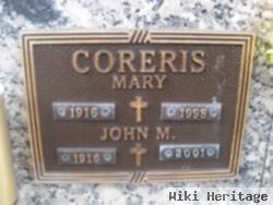 Mrs Mary Coreris