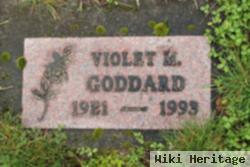 Violet Marie Earley Goddard