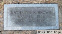 Katheryn Kay "kathy" Stewart Brown