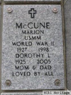 Dorothy L Mccune