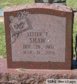 Lester T Shaw