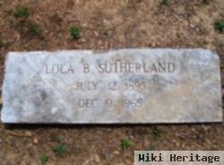 Lola B Sutherland