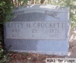 Kitty M Palmer Crockett