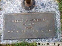 Reese A Bunce, Sr