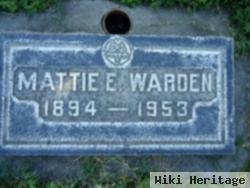 Mattie E Hoffman Warden