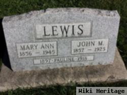 Mary Ann Lewis