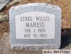 Ethel Willis Maness