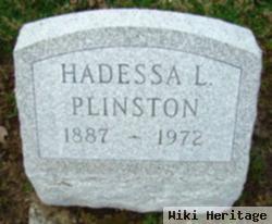 Hadessa Laura "dessie" Briggs Plinston