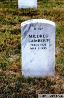 Mildred Lambert