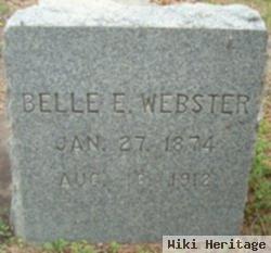 Belle E Webster