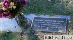 Norma Jane Jones Grissom