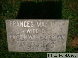 Frances Mae Hogg Brown