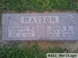 Oscar B Matson