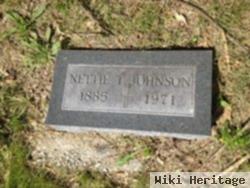 Nettie T Johnson