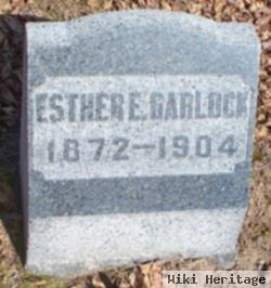 Esther E Garlock