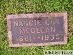 Nancie Cox Mcclean