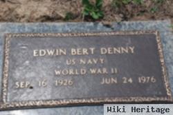 Edwin Bert "diz" Denny