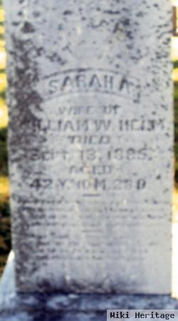 Sarah Ann Kratz Helm