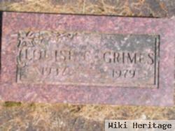 Louise C Grimes