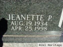 Jeanette P Vough Rohe