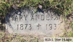 Mary Agnes O'donnell Anderson