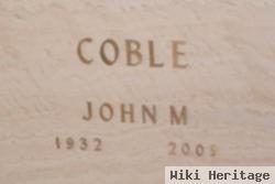 John Max Coble, Sr