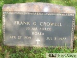 Frank G Crowell