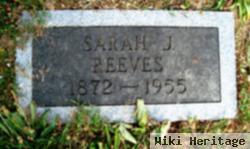 Sarah J Reeves