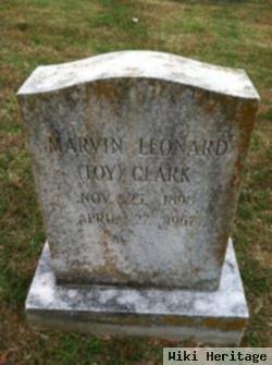 Marvin Leonard "toy" Clark