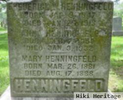 Frederick William "fred" Henningfeld