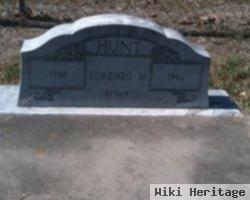 Lorenzo M Hunt