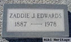 Zaddie Josephine Rogers Edwards