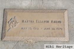 Martha Eleanor Holloway Amend