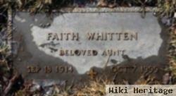 Faith Whitten