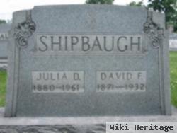 David F. Shipbaugh