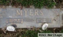 Ralph W Myers