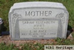 Sarah Elizabeth Jones Pace