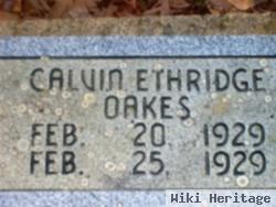 Calvin Ethridge Oakes