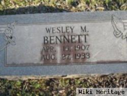 Wesley M. Bennett