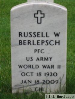 Russell W Berlepsch