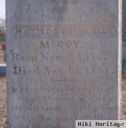 Matilda Rutha Ella "tildy" Mccoy