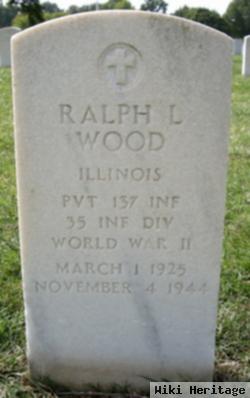 Ralph L Wood
